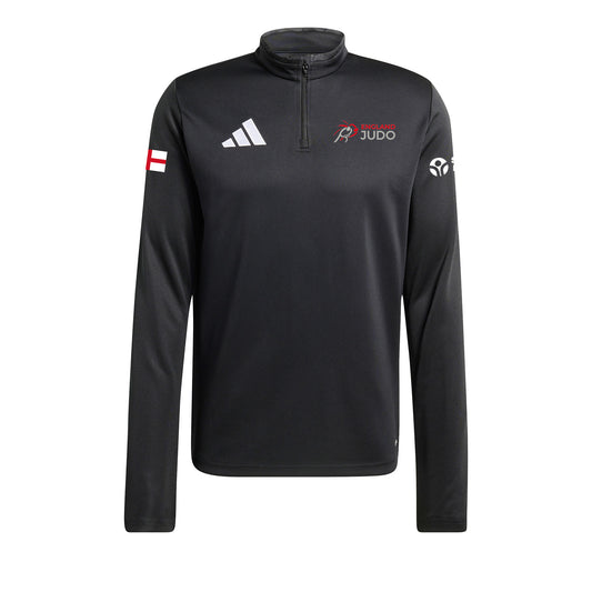 England Judo  1/4 Zip Training Top Top Mens