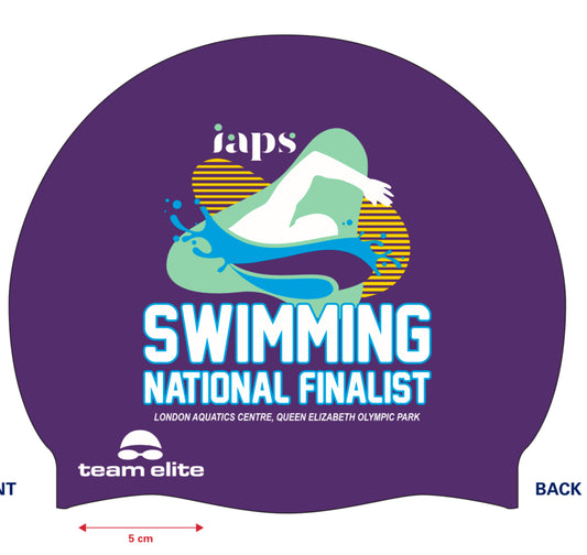 IAPS Swimming 2025 Reversible Swim Cap National Finalist