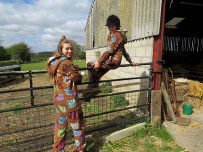 Equestrian Leisure Lounge Wear-  Reins Onesie