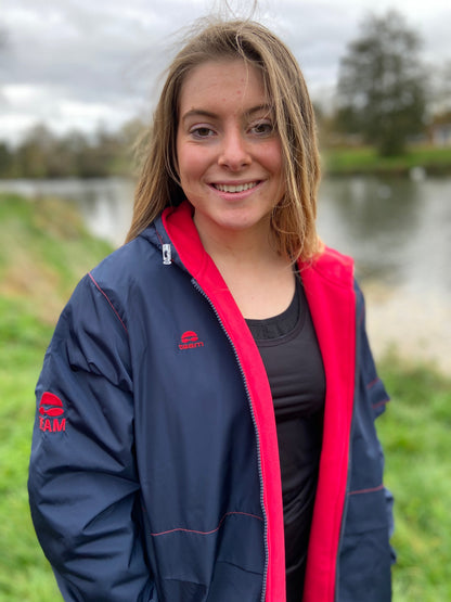 Navy/Red Sport Robe