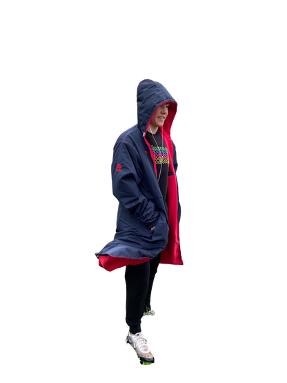 Navy/Red Sport Robe