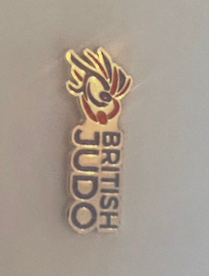 New British Judo Pin Badge