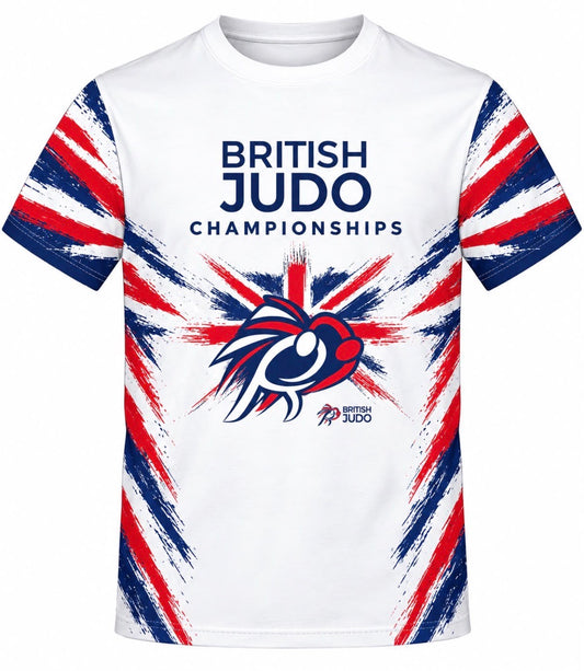 2026  British Championships White  Event T-shirt Competitor Names
