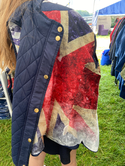 Quilted Gilet - Union Jack Ladies