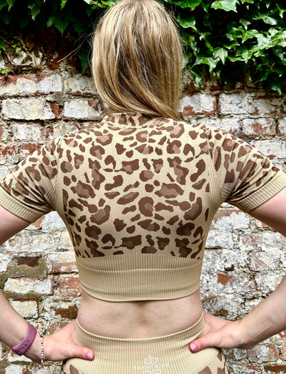 Ananda Gym/Yoga Collection  Leopard Vibe