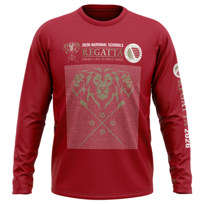 2026 NSR Long-sleeve 'Names' T-Shirt - Red