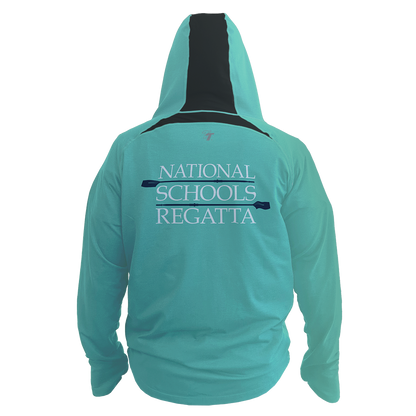 2025 NSR Teal TeamTech Performance Hoodie