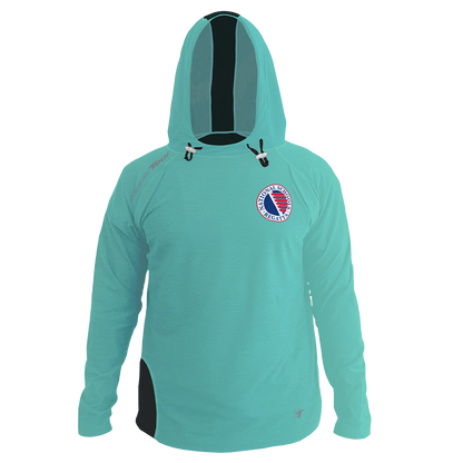 2025 NSR Teal TeamTech Performance Hoodie