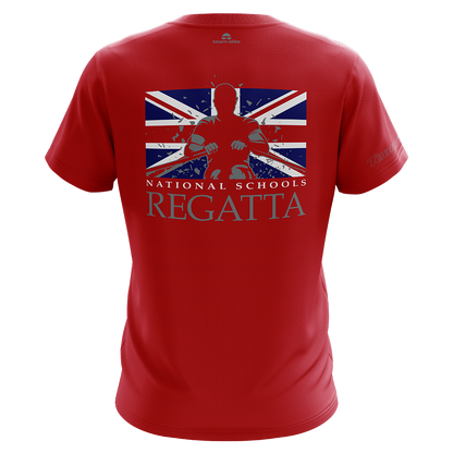 2025 NSR TeamTech Performance T-Shirt - Red