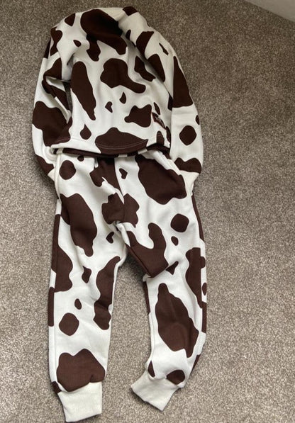 Equestrian Leisure Lounge Wear- Skewbald PJ's Soft Fleece