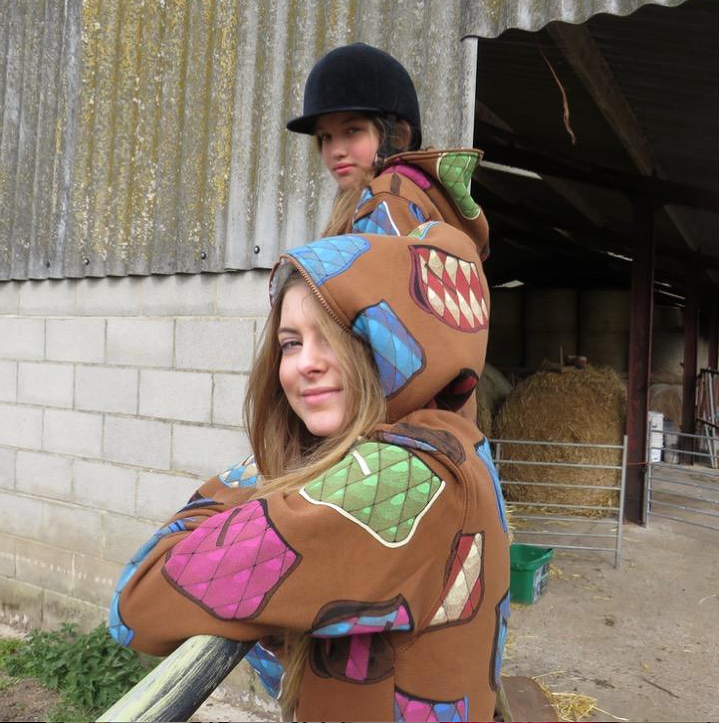 Equestrian Leisure Lounge Wear- Horse Blankets Onesie
