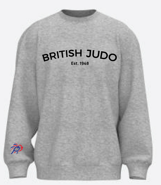 BJA Values Oversized Sweatshirt Ladies Grey