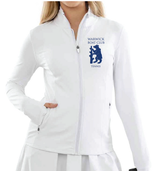 Warwick Boat Club - Ladies Fitted Recycled Fabric Tennis Jacket