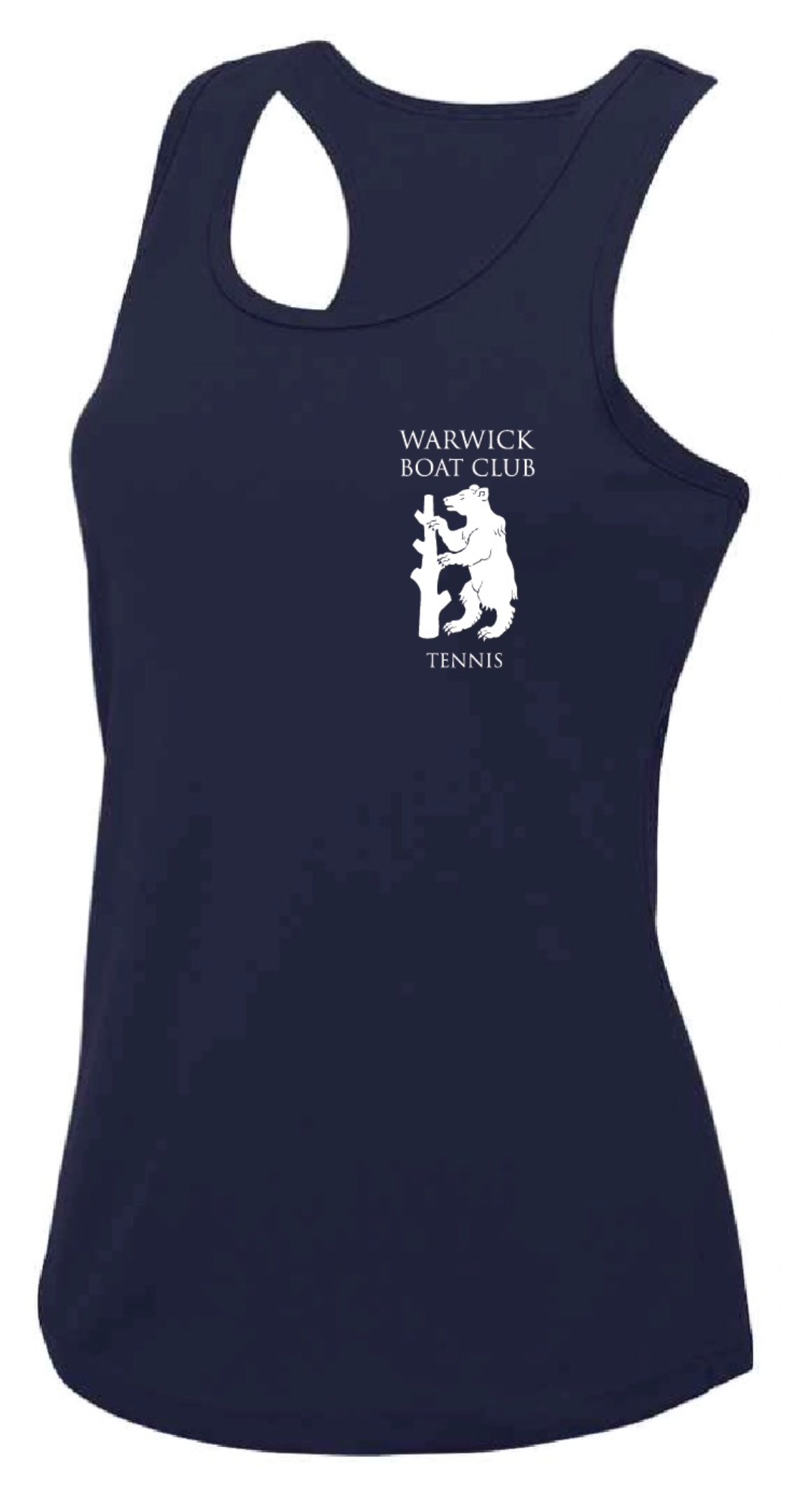 Warwick Boat Club - Ladies fitted vest top