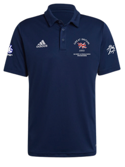 GB Judo Adidas Polo Shirt  Unisex Olympic & Paralympic