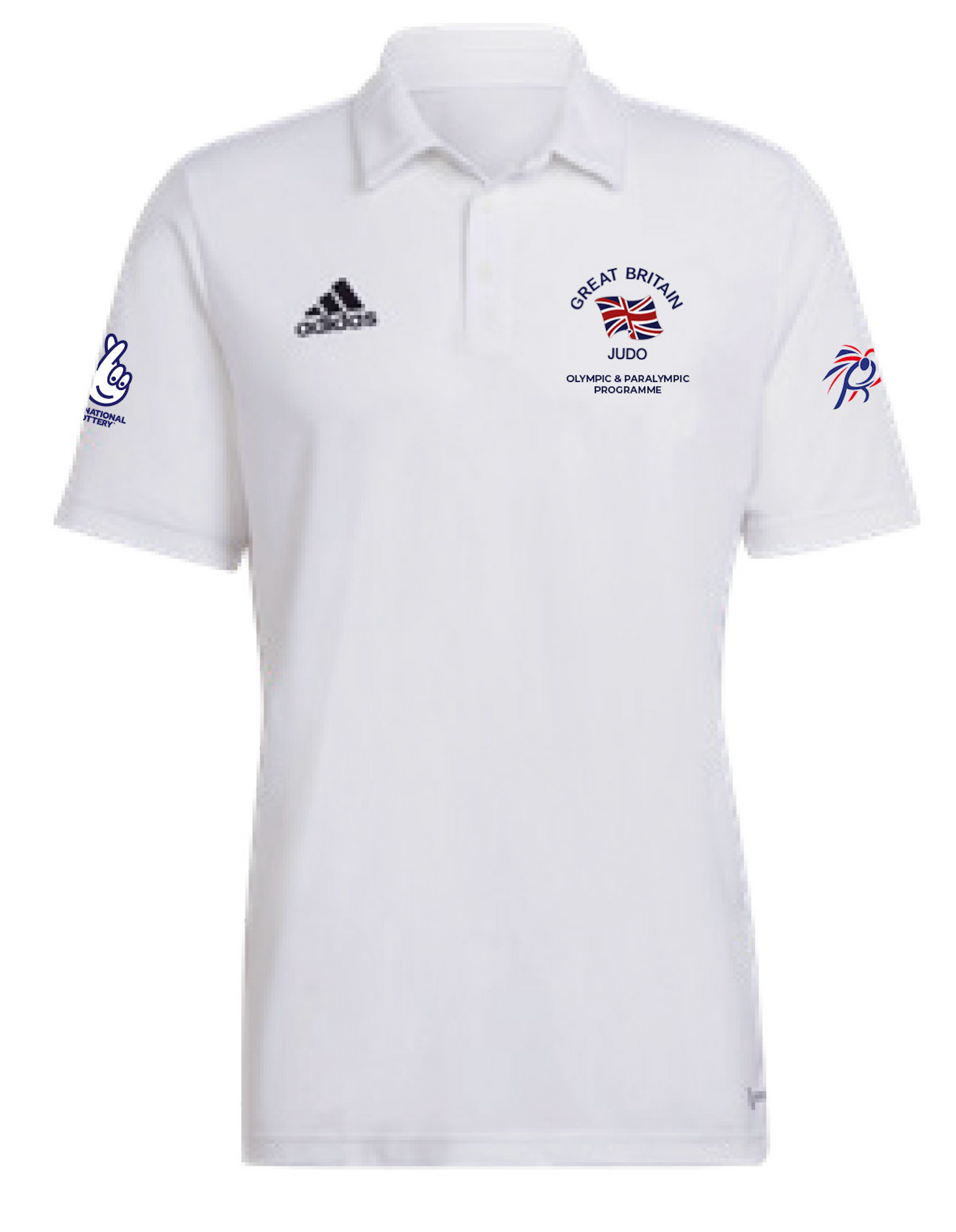 GB Judo Adidas Polo Shirt  Unisex Olympic & Paralympic