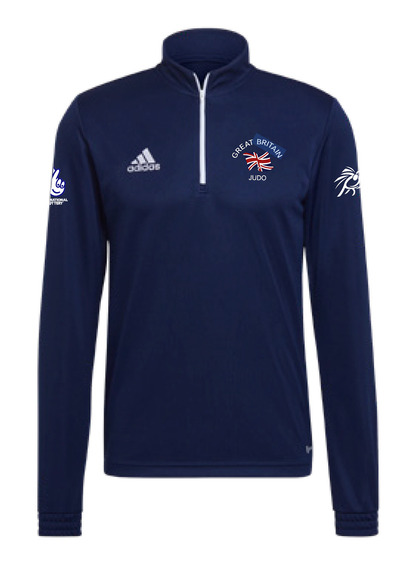 GBSTAFF Judo  Adidas 1/4 Zip Training Top Mens Staff