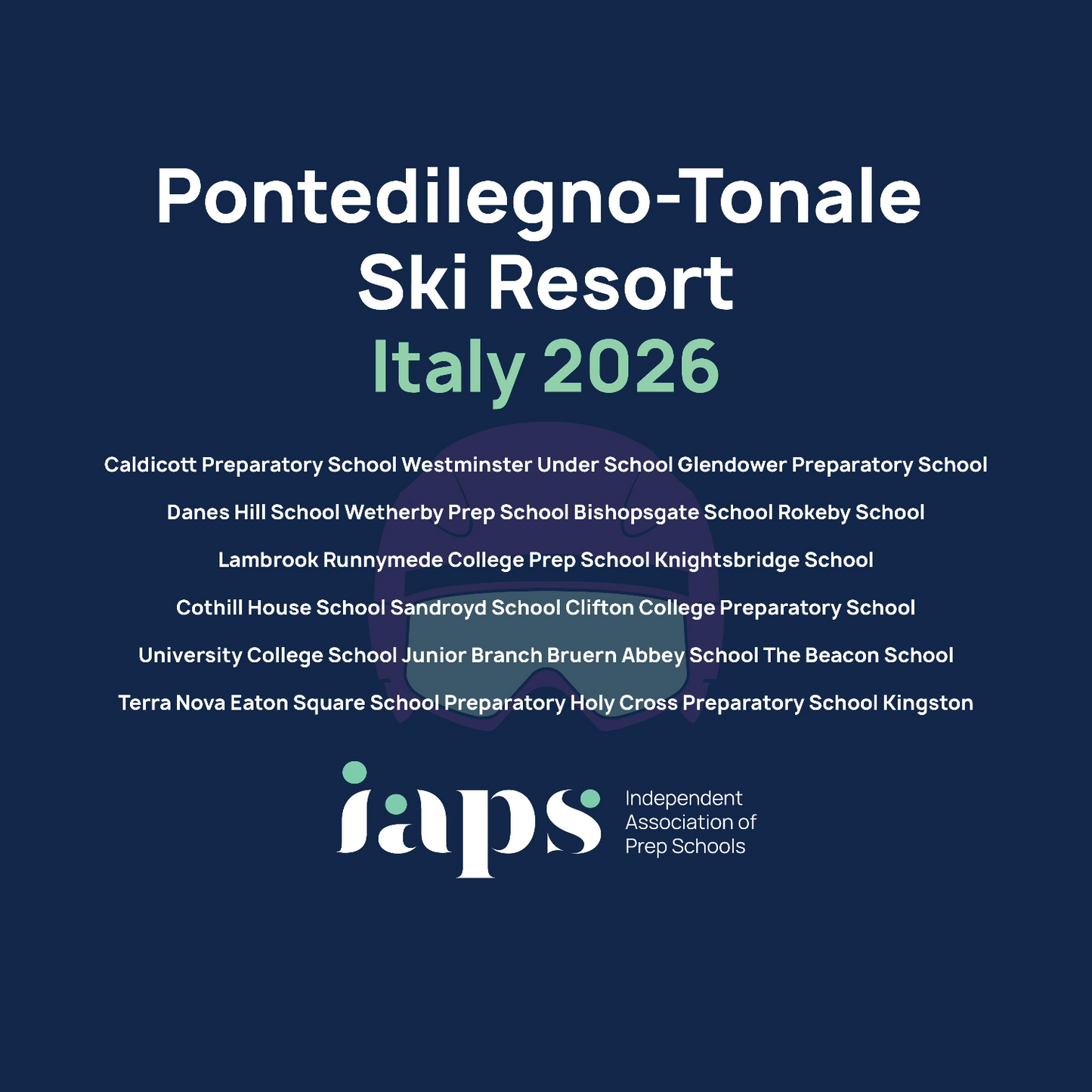 2026 IAPS SKI Championships  Pontedilegno-Tonale Ski Resort