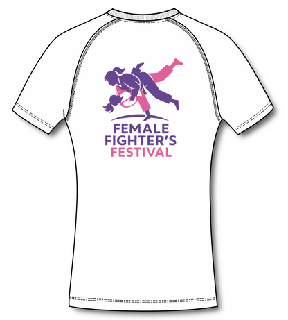 FFF BJA Female Fighters 2026 Short Sleeve Base Layer