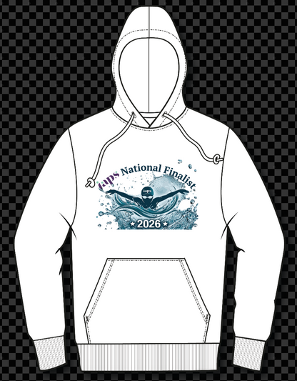 2026 IAPS Swimming Event  Logo Hoodie National Finalist Splash Logo