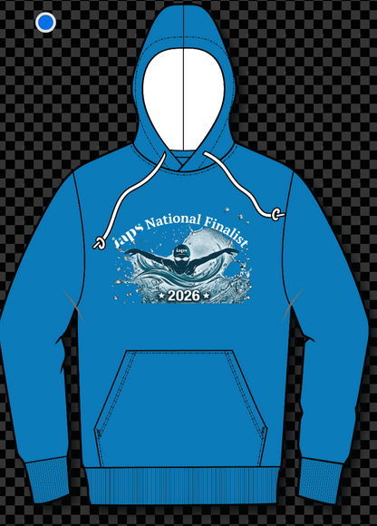 2026 IAPS Swimming Event  Logo Hoodie National Finalist Splash Logo
