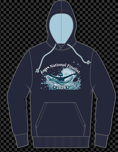 2026 IAPS Swimming Event  Logo Hoodie National Finalist Splash Logo