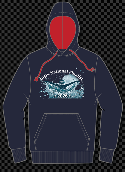 2026 IAPS Swimming Event  Logo Hoodie National Finalist Splash Logo