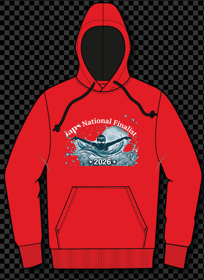2026 IAPS Swimming Event  Logo Hoodie National Finalist Splash Logo