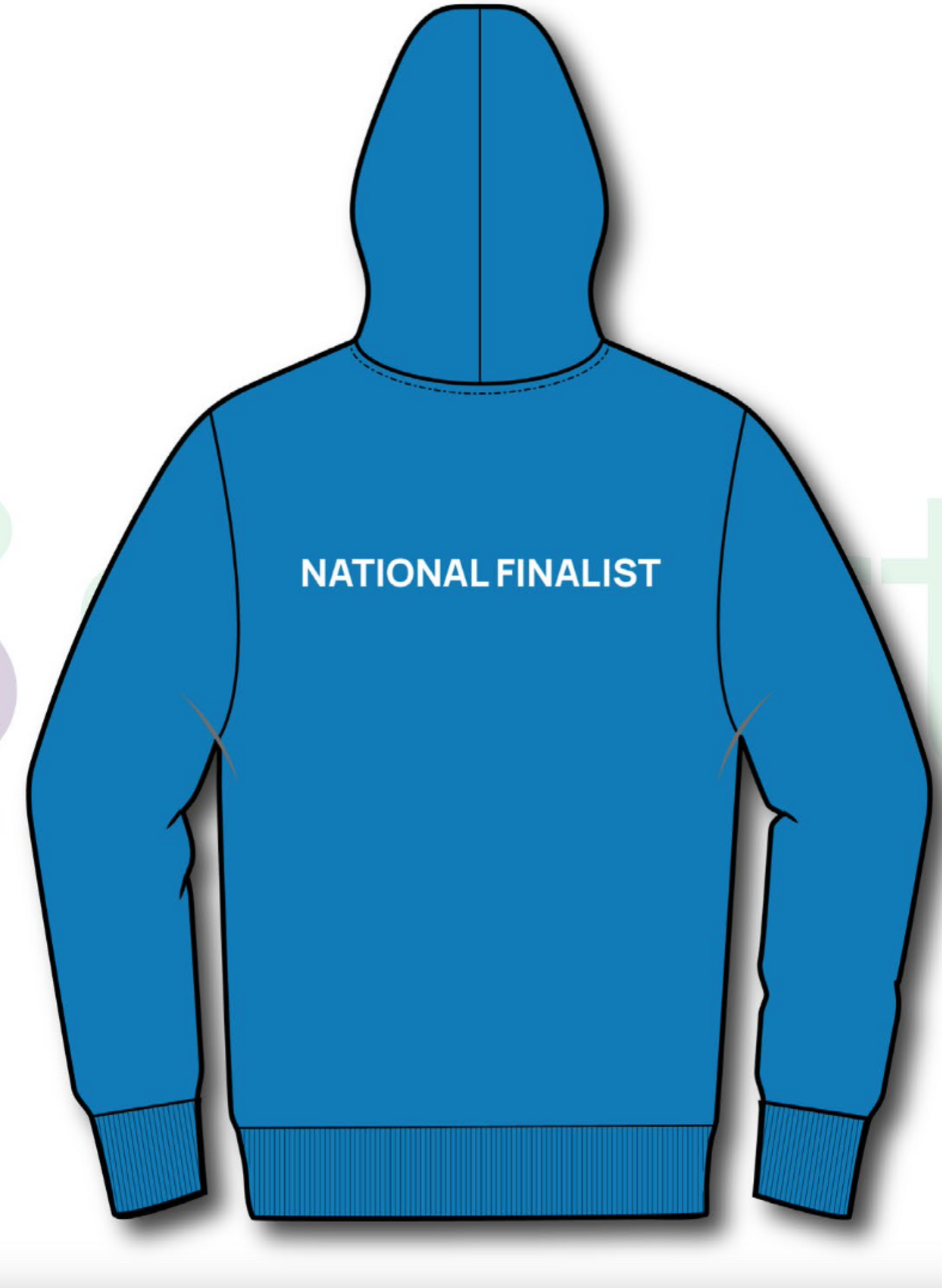 2026 IAPS Swimming Event  Logo Hoodie National Finalist Splash Logo