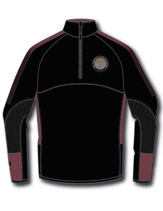 All Saints School PE 1/4 Zip Tracksuit Top