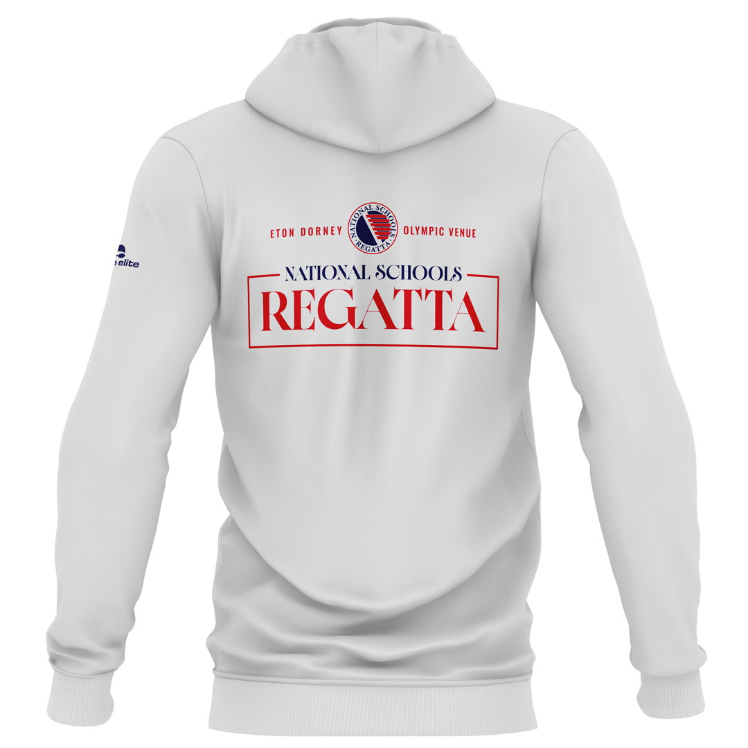 NSR Cotton/Poly Hoodie - White