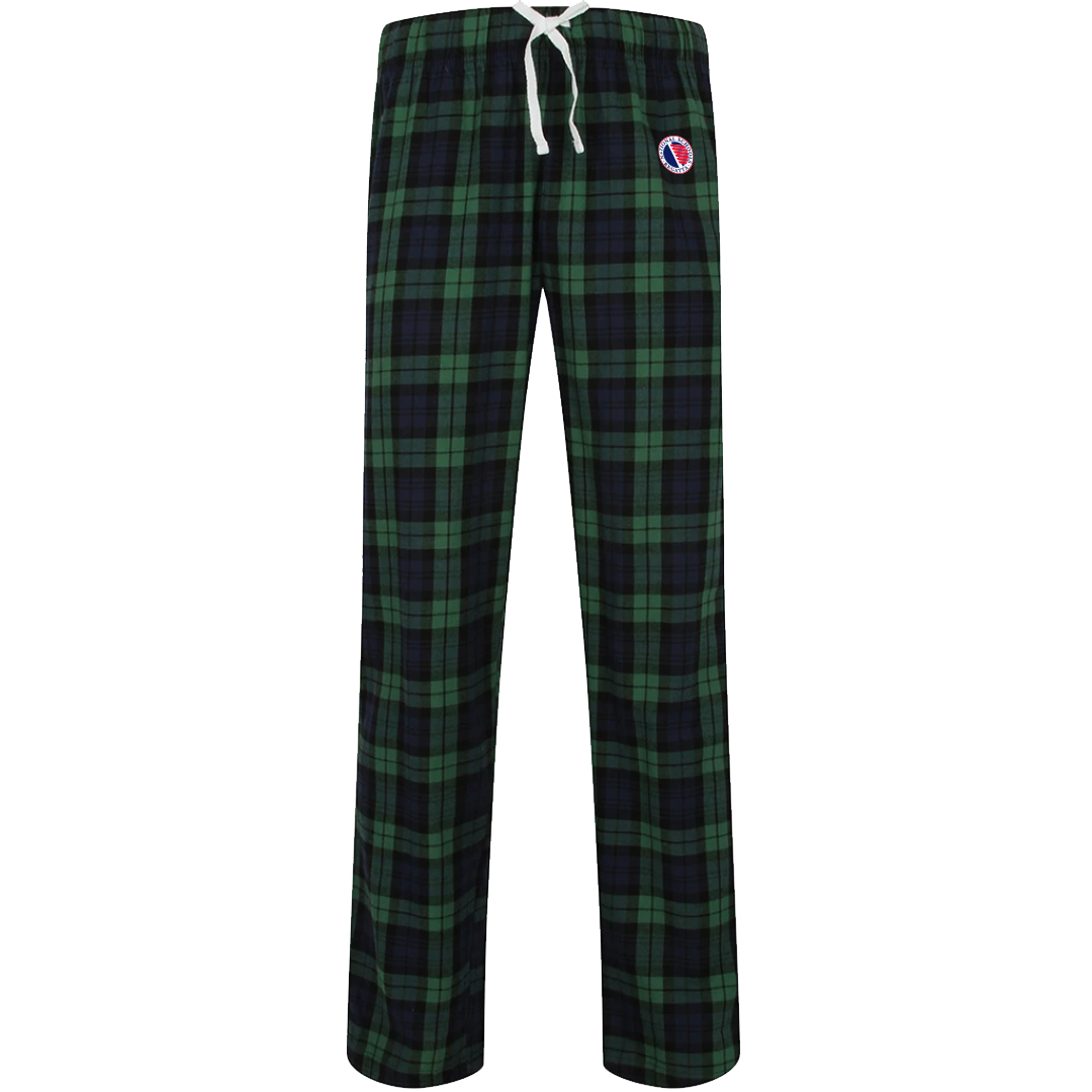 NSR Tartan Lounge Pants - Green/Navy