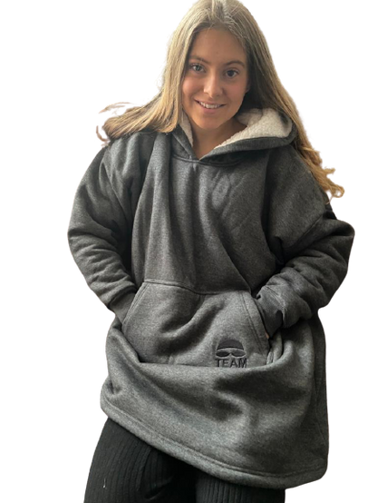 Blanket Hoodie Olive Green - Oversized Hoodie